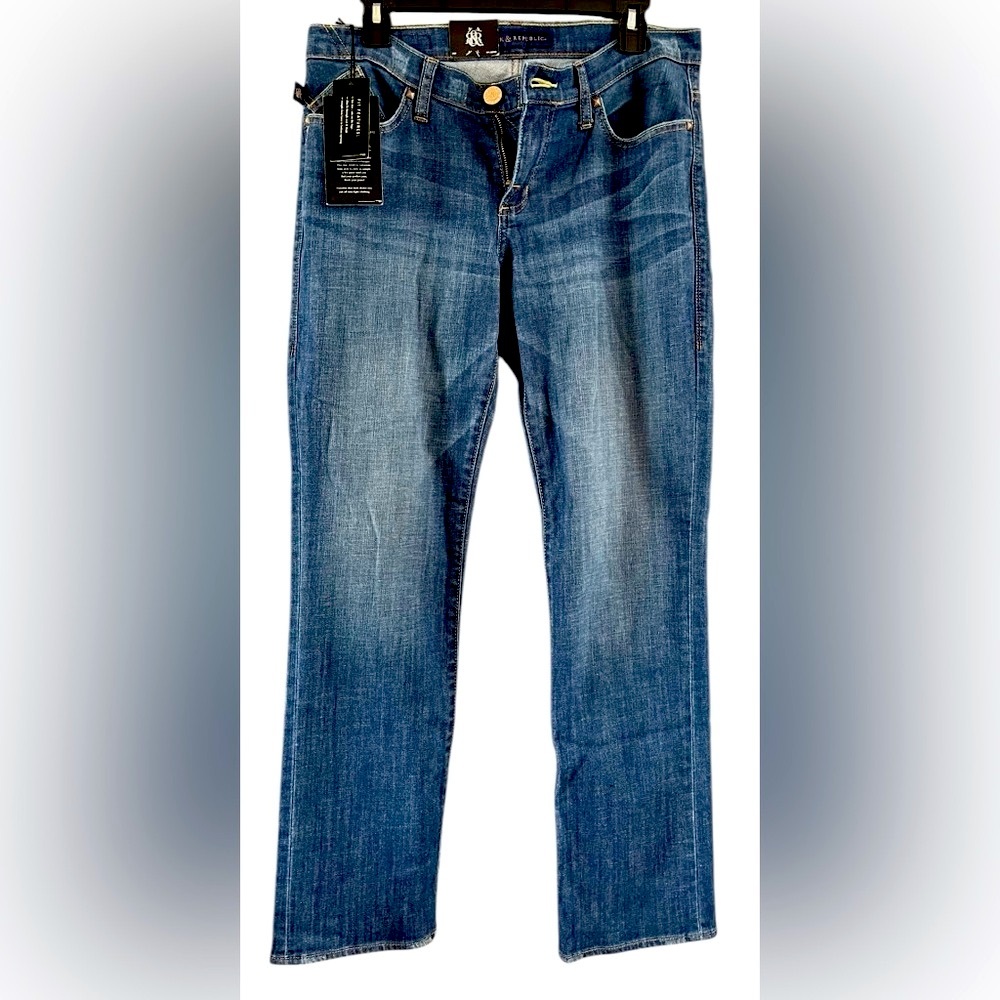 Rock & Republic Blue Vintage Wash Jeans